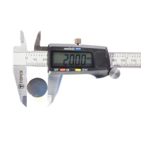 Магніт самоклейка Ø D20 mm х H1 mm (3м)